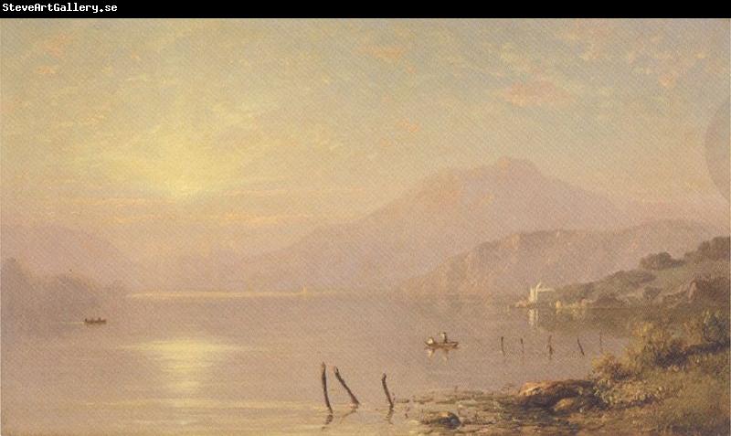 Sanford Gifford Morning on the Hudson